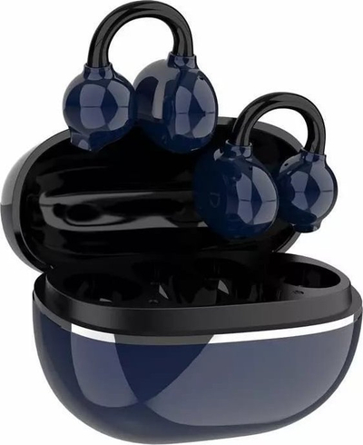Kufje pa tela LDNIO OWS T09, Bluetooth 5.4, in ear, blu e errët