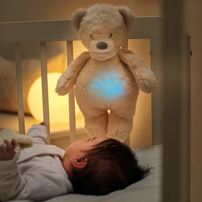 Drite nate - Teddy Ecru