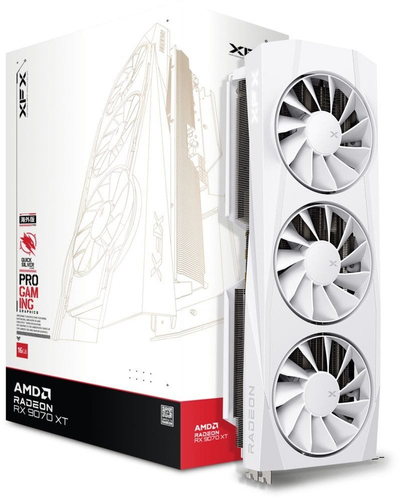 Графичка картичка XFX Radeon RX 9070 XT Quicksilver Gaming, 16GB GDDR6, PCIe 5.0, сива