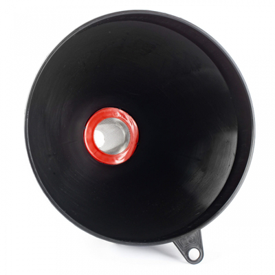 Gyp plastic XXL me sitë, diametër 24 cm, i kuq