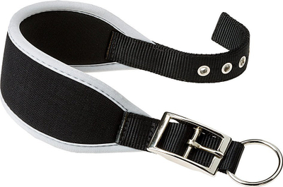 Qafore qeni Ferplast Ergocomfort, 40-46 cm, najlon, e zezë me gri
