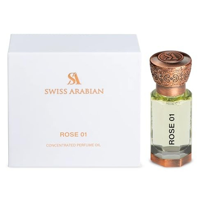 Vaj parfumi Swiss Arabian Rose 01, 12ml, për meshkuj