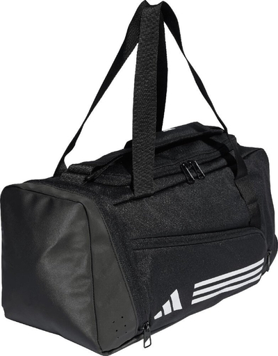 Çantë sportive adidas Essentials 3 Stripes Duffel XS IP9861, 16.5L, me rrip shpatulle, e zezë