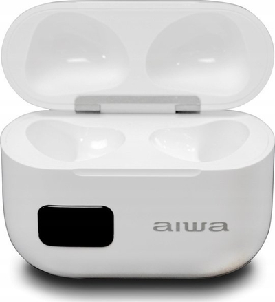 Kufje pa tela Aiwa EBTW-100, Bluetooth 5.3, me kuti karikimi, ngjyrë e bardhë