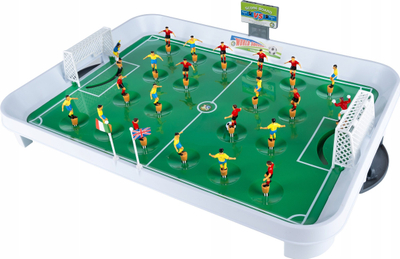 Tavolinë futbolli me susta, 22 lojtarë, 53x37x13 cm, shumëngjyrëshe
