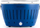 Grill portativ LotusGrill Mini, me qymyr druri, me ventilator, blu