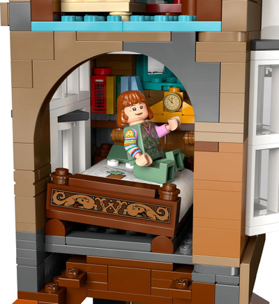 Set koleksionues Harry Potter The Burrow Collectors Edition, shtëpia e Weasley, për të rritur, shumëngjyrësh