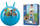 Top kërcimi për kalamaj John Paw Patrol (130059546), 45 - 50 cm, blu