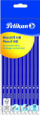 Laps me grafit Pelikan 811132, set me 10 copë, fortësi HB, trup blu