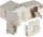 Keystone konektor FX-RJ45-6A-16, RJ45 Cat 6A, i blinduar, ngjyrë argjendi
