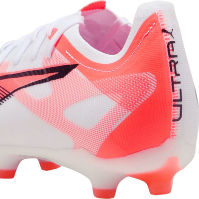 Këpucë futbolli Puma Ultra 5 Match FG MG M 108166-01, për bar natyral dhe artificial, të bardha