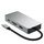 Hub USB‑C Tech‑Protect HB05, 9 në 1, HDMI 4K, RJ45, gri
