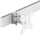 Mbajtëse tavoline për monitorë INLINE, për 4 ekrane 17-32", gri
