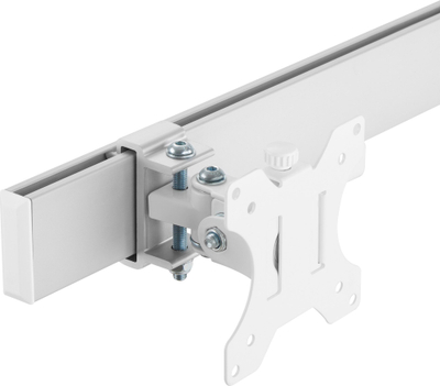 Mbajtëse tavoline për monitorë INLINE, për 4 ekrane 17-32", gri