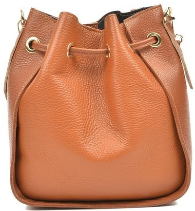 Çantë dore Carla Ferreri, AW18CF1400, cognac