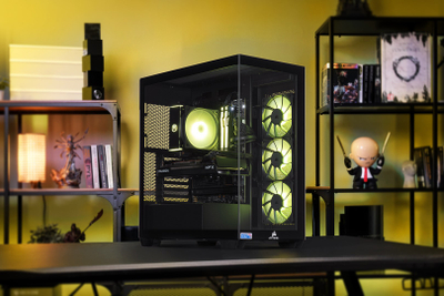 Десктоп компјутер Actina PC System KOMACNGIP0211, Ryzen 7 8700F, 32GB RAM, 1TB SSD, Radeon RX 7800 XT, црн