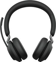Kufje Jabra Evolve2 65 USB, stereo UC, me mikrofon, të zeza