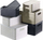 Shportë organizuese Rotho Country, 6L, plastike, e bardhë