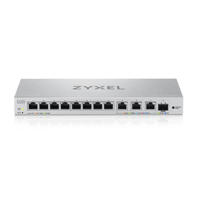 Switch rrjeti Zyxel XGS1250-12, 12 porte, 10G Ethernet, gri