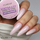 Xhel ndërtues për thonj Claresa Soft&amp;Easy, UV/LED, Pink Champagne, rozë me shkëlqim