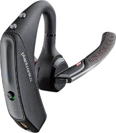 Kufje Bluetooth Poly Voyager 5200, me mikrofon, me mbajtje pas veshit, e zeze