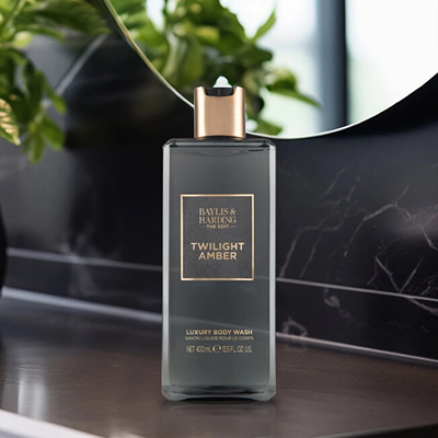 Xhel dushi Baylis & Harding The Edit Twilight Amber Shower Gel (Luxury Body Wash), 400 ml