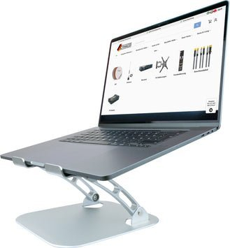 Mbajtëse laptopi Schwaiger LPS1720 513, deri 20\", metal, ngjyrë argjendi