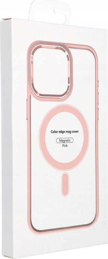 Kapak telefoni OEM Mag Cover për iPhone 16 Pro Max, me MagSafe, rozë