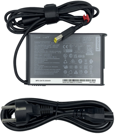 Karikues laptopi Lenovo Slim AC Adapter 135W, 20V, i zi