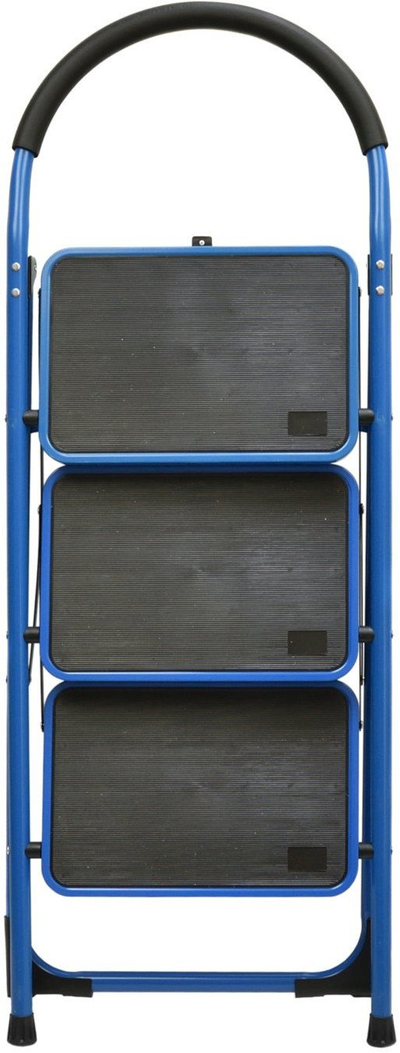 Shkallë palos Geko G02436, me 3 hapa, metal, blu