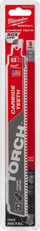 Set tehe sharre reciproke Milwaukee TORCH, 9", dhëmbë karbidi, 5 copë