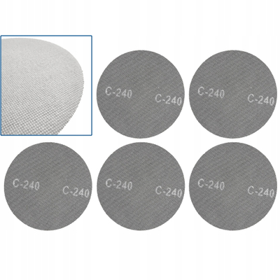 Disk bluarës rrjetë GEKO C-240, 225mm, Velcro, gri