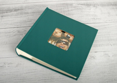 Album fotografish Hama Slip in Fun, 400 foto 10x15 cm, jeshile petrol