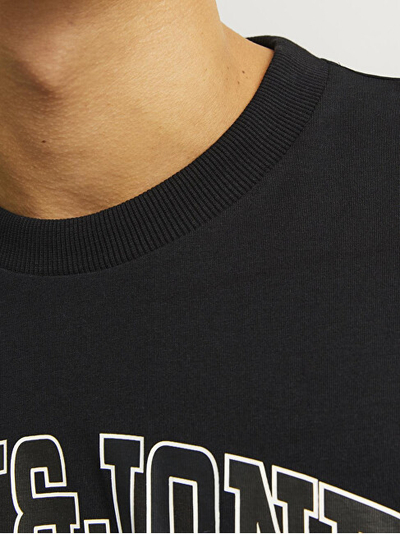 Bluzë për meshkuj Jack & Jones Print, e zezë