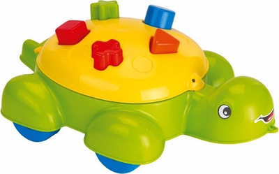 Lodër edukative Dolu Turtle Shape Sorter, forma gjeometrike, interaktive, shumëngjyrëshe