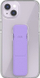 Kuti mbrojtëse CLCKR Gripcase për iPhone 14 Plus, transparente, me mbajtëse, vjollcë
