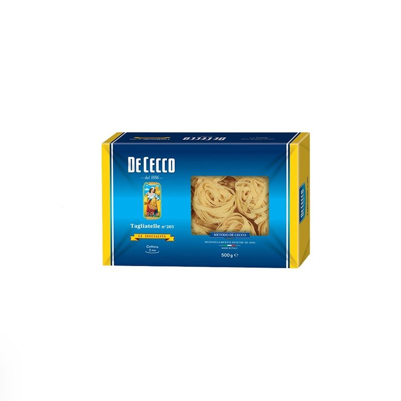 Tagliatelle Nidi di Semola De Cecco, 500 g