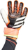 Doreza portieri adidas Predator GL MTC FS IQ4037, për stërvitje edhe ndeshje, shkumë latex, të zeza me portokalli