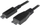 Kabllo StarTech USB31CUB50CM, USB-C me micro-B, 0.5m, e zezë