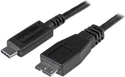 Kabllo StarTech USB31CUB50CM, USB-C me micro-B, 0.5m, e zezë