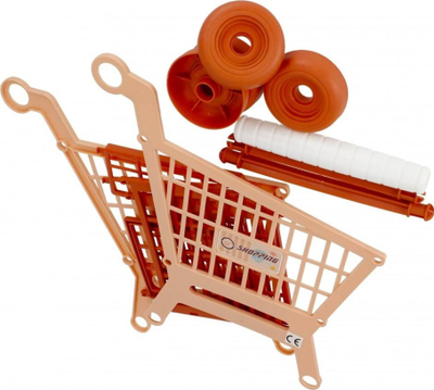 Karrocë supermarket lodër MEGA CREATIVE 501277, e palosshme, plastike, shumengjyrëshe