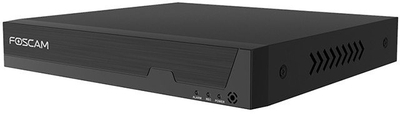 Set kamerash sigurie Foscam FNA108E T4 2T, 8 kanale, 4 kamera 4K, hard 2TB, e bardhë