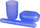 Set tualeti Inter Vion Blue, çantë kozmetike, gotë, sapunore, organizer, blu