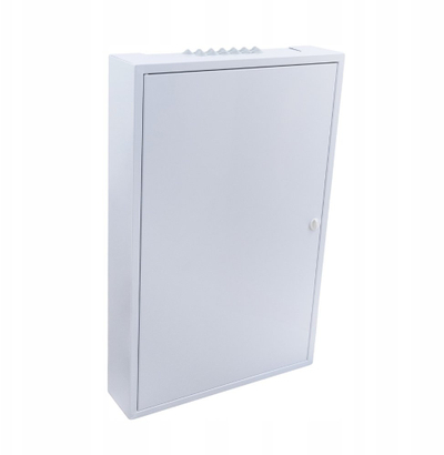 Kuti shpërndarëse metalike Sabaj MN96/4/24, 96 module, IP30, RAL9003