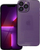 Futrollë telefoni Roar Pure Simple Fit për iPhone 13 Pro Max, e tejdukshme, vjollcë