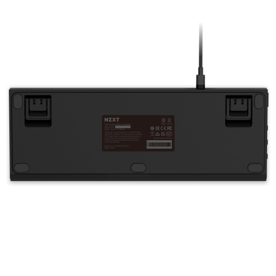 Tastierë mekanike NZXT Function MiniTKL, RGB, USB, QWERTZ gjerman, e zezë me të bardhë