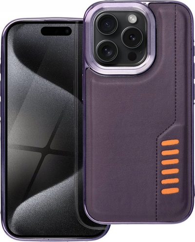 Futrollë Milano për Xiaomi Redmi Note 13 Pro 4G, mban mirë nga goditjet, pamje e bukur, vjollcë e errët