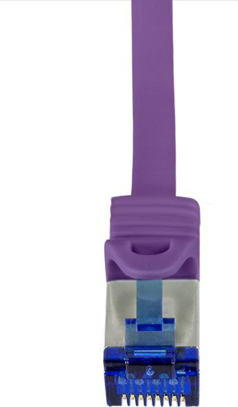 Kabllo rrjeti LogiLink Ultraflex, Cat6A S FTP, 2m, vjollcë