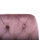 Karrige bar Serenity HM8519.02, velvet, kornizë metalike, rozë dusty
