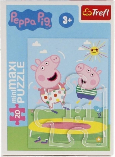 Puzzle Trefl MiniMaxi Carefree Day, 20 copa, shumëngjyrëshe